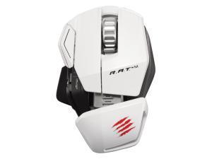 Mad Catz R.A.T. M White Wireless Mobile Bluetooth 4.0 Gaming Mouse