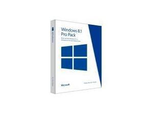 Microsoft Windows 8.1 Pro Pack 32/64 Bit - Medialess Retail Pack