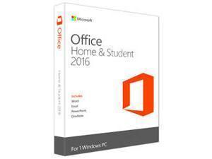 Microsoft Office Home Andamp; Student 2016 - Medialess
