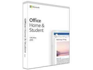 Microsoft Office Home Andamp; Student 2019 - Medialess Win/Mac - English