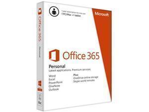 Microsoft Office 365 Personal Medialess - Retail