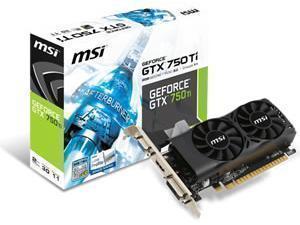 *B-stock item 90days warranty*MSI GeForce GTX 750 Ti Low Profile 2GB GDDR5