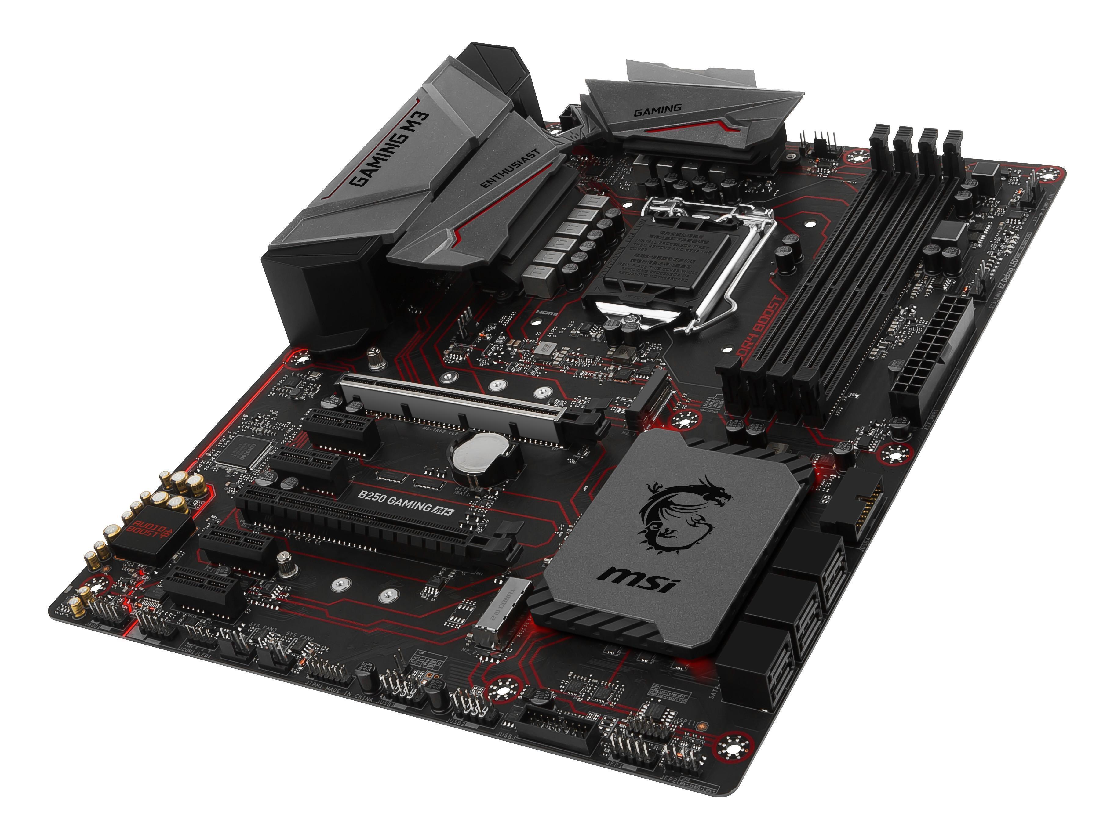 MSI B250 GAMING M3 Intel B250 Socket 1151 Motherboard | Novatech