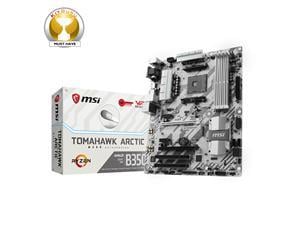 MSI B350 Tomahawk Arctic AMD AM4 ATX Motherboard