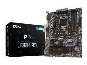 MSI B360-A Pro LGA1151 B360 ATX Motherboard