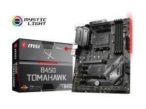 MSI B450 Tomahawk AMD AM4 B450 Chipset ATX Motherboard