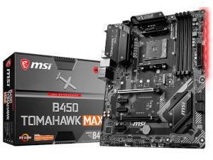 MSI B450 TOMAHAWK MAX AMD B450 Chipset Socket AM4 ATX Motherboard
