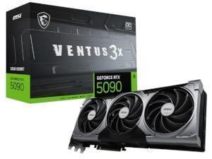MSI NVIDIA GeForce RTX 5090 Ventus 3X OC 32GB GDDR7 Graphics Card