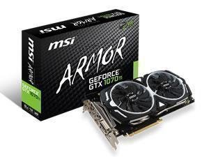 MSI GeForce GTX 1070 Ti ARMOR 8G Graphics Card