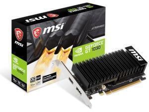 MSI NVIDIA GeForce GT 1030 Silent / Low Profile 2GB DDR4 Graphics Card