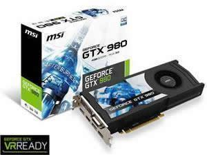 MSI GeForce GTX 980 OC 4GB GDDR5