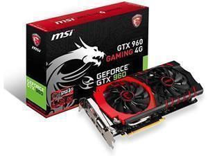 MSI GeForce GTX 960 GAMING TWIN FROZR V OC 4GB GDDR5
