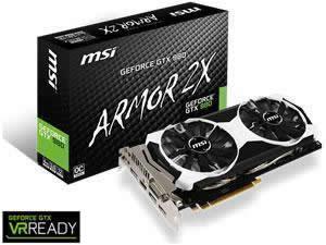 MSI GeForce GTX 980 ARMOR 2X OC 4GB GDDR5