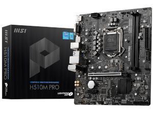 MSI H510M PRO Intel H510 Chipset Socket 1200 Motherboard