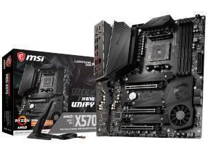 MSI MEG X570 UNIFY AMD X570 Chipset Socket AM4 ATX Motherboard