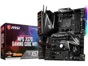 MSI MPG X570 GAMING EDGE WIFI AMD X570 Chipset Socket AM4 ATX Motherboard