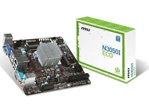 MSI N3050I EVO Intel Celeron N3050 Mini-ITX Motherboard