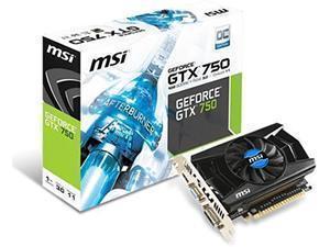 MSI GeForce GTX 750 OC 1GB GDDR5