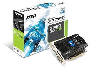 MSI GeForce GTX 750 Ti OC 2GB GDDR5