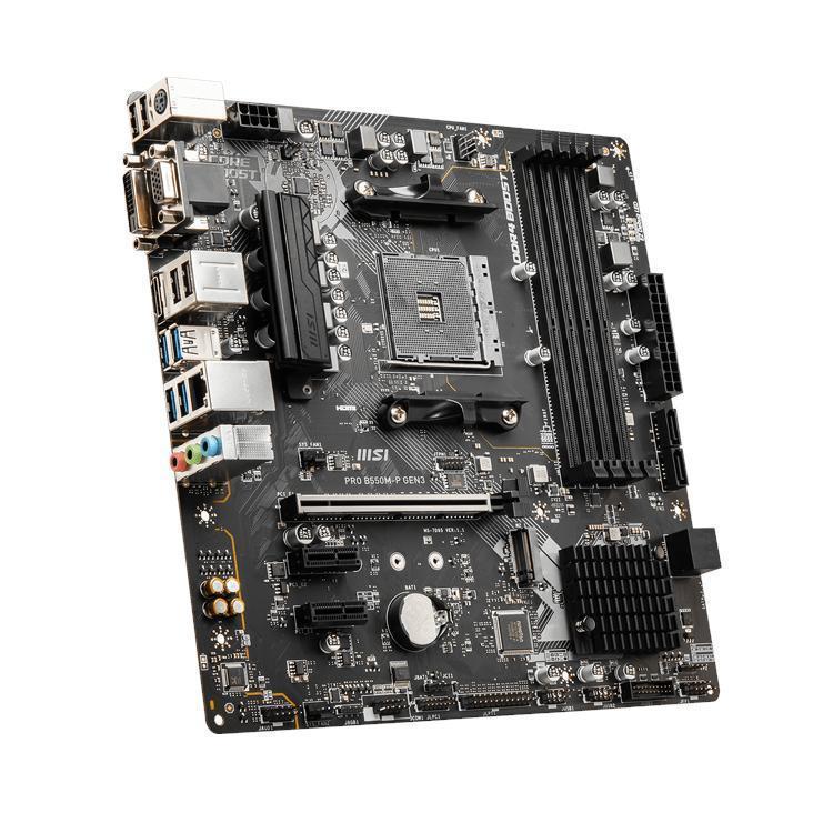 Msi Pro B550m P Gen3 Amd B550 Chipset Socket Am4 Motherboard Pro