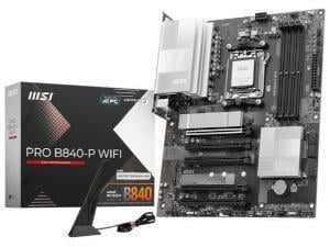 MSI PRO B840-P WIFI AMD B840 Chipset Socket AM5 ATX Motherboard