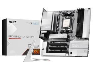 MSI PRO B850M-A WIFI PZ AMD B850 Chipset Socket AM5 ATX Motherboard