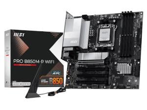 MSI PRO B850M-P WIFI MATX Motherboard AMD B850 Chipset AM5 M-ATX Motherboard