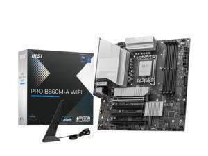 MSI PRO B860M-A WIFI Intel B860 Chipset LGA1851 Micro ATX Motherboard