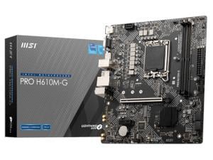 PRO H610M-G Intel H610 Chipset Socket AM5 ATX Motherboard