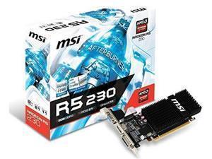 MSI Radeon R5 230 Silent / Low Profile 2GB GDDR3