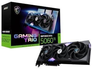 MSI NVIDIA GeForce RTX 5060 Ti Gaming Trio OC 16GB GDDR7 Graphics Card