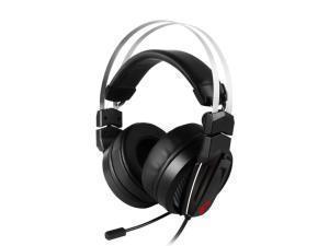 MSI Immerse GH60 Over-ear Stereo GAMING Headset with retractable microphone.