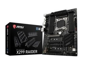 MSI X299 RAIDER Socket LGA2066 Motherboard