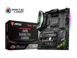 MSI X470 Gaming Pro Carbon AMD AM4 X470 ATX Motherboard