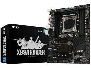 MSI X99A RAIDER Intel X99 Socket 2011-3 ATX Motherboard