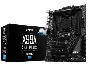 MSI X99A SLI Plus Intel X99 Socket 2011-3 ATX Motherboard
