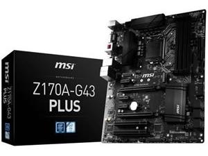 MSI Z170A-G43 PLUS Intel Z170 Socket 1151 ATX Motherboard