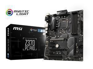 MSI Z370 PC Pro Socket LGA 1151-V2 ATX Motherboard