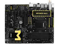 MSI Z97 MPOWER MAX AC Intel Z97 Socket 1150 Motherboard