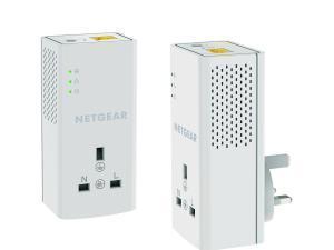 NETGEAR PLP1200-100UKS 1200Mbps Powerline Ethernet Adapter Homeplug