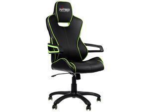 Nitro Concepts E200 Race Gaming Chair - Black / Green