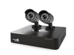 HomeGuard 2TB Smart HD 720p 4 Ch 2 Cam CCTV Kit * Special offer - 2TB Hard Drive