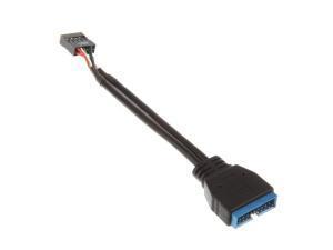 USB 3.0 20 Pin to USB 2.0 9 pin Motherboard Header Adapter Convertor Cable