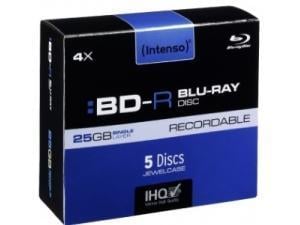 Intenso BD-R 25GB, 4x Speed - recordable