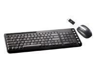 Novatech 2.4GHz Wireless Compact Keyboard and Mouse Kit