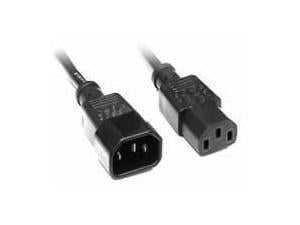 C14 male - C13 female power extension cable - 1.8m