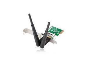 *B-stock opened box, signs of use* - Novatech 300Mbps 802.11n Wireless-N PCIe Adapter