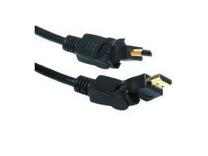 HDMI Rotate and Swivel Cable v1.4 Right Angle m-m - 2m