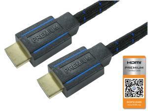 Cables Direct 3m Premium High Speed with Ethernet HDMI Cable Black