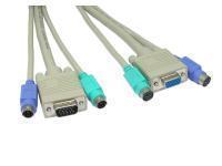 VGA plus PS2 KVM Extension Cable - 5m